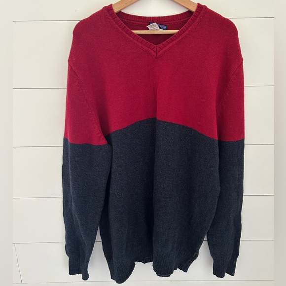 Patagonia Lambswool V-Neck Sweater - Picture 2 of 6